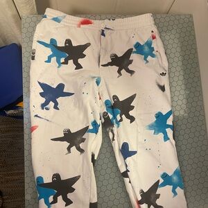 Adidas Shmoo Multicolor Graphic sweatpants size XL